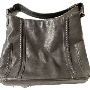 Women’s Gray Hobo Handbag New